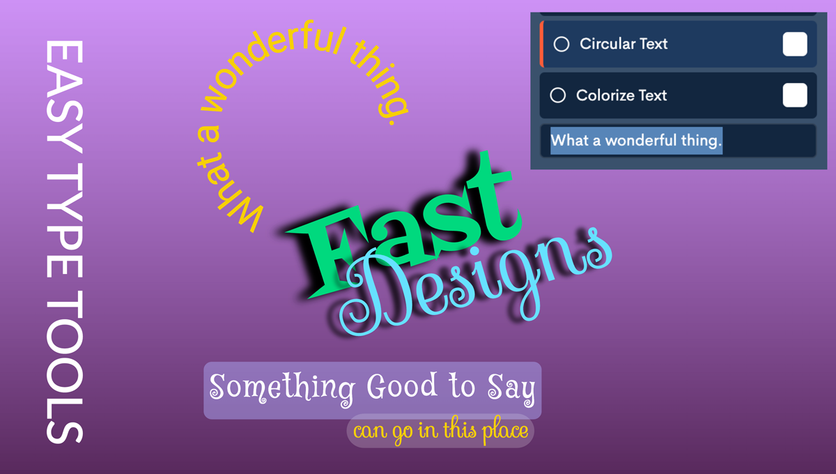 Automatic text and graphics interface